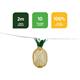 Gardenwize Solar Pineapple Lantern String Lights 2m - Twin Pack (4m in Total) - 775934