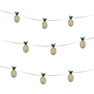 Gardenwize Solar Pineapple Lantern String Lights 2m - Twin Pack (4m in Total) - 775934
