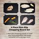 Tower 4 Piece Chopping Board Set with Stand - 782320