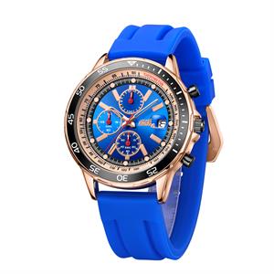 Vickers Armstrong Ltd Ed Escapade Chrono Watch with Silicone Strap - 785897