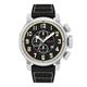 Pegoud Caudron Chronograph Watch with Leather Strap and Complimentary Gift - 790181