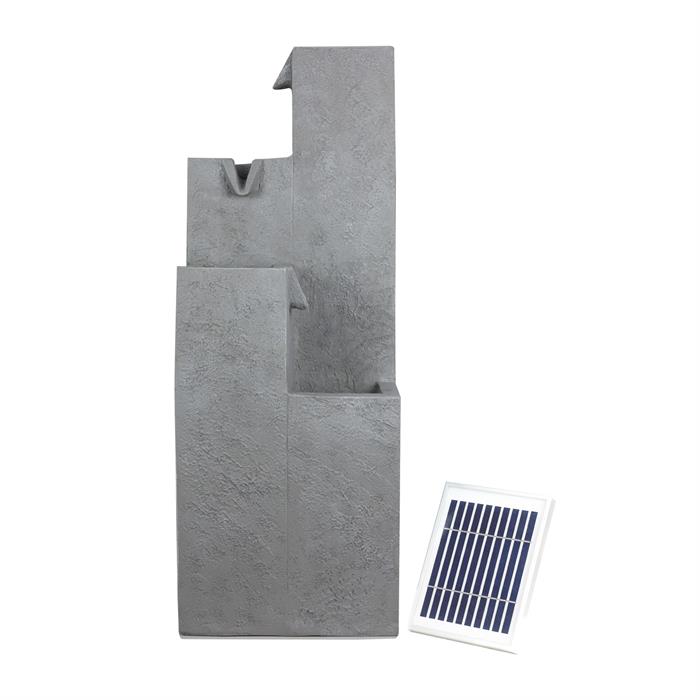 Gardenwize Cubic Falls Solar Water Feature - 802283