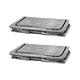 Handy Solutions XL Folding Storage Boxes 100L x 2 - 810466