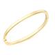 9K Yellow Gold Squared Bangle - Squared Bangle