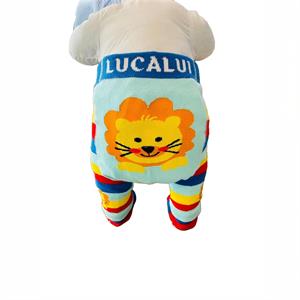 Lucky Lion Leggings with Built-In Socks by Lucalui - 833875