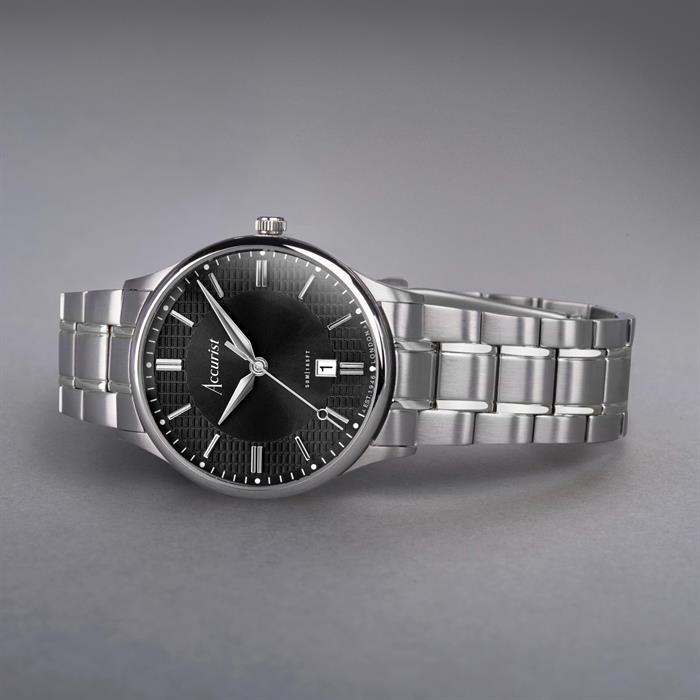 Accurist Gents Classic Watch with Stainless Steel Bracelet - 843986