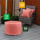 Gardenwize Cube Seat with 2 x Scatter Cushions - 847096