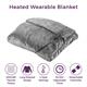 Carmen Heated Wearable Blanket with 4 Heat Settings and 90 Min Automatic Timer 183cm x 155cm - 859518