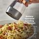 862946 - Tower Electric Salt and Pepper Mills, Battery Operated with Adjustable Ceramic Grinders - 1