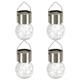 Gardenwize Solar Hanging Crackle Balls - Pack of 4  - Crackle Balls