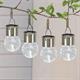 Gardenwize Solar Hanging Crackle Balls - Pack of 4  - 869138