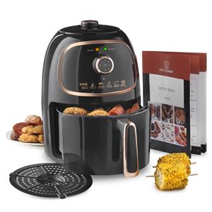 MisterChef VORTX Air Fryer with 30 Minute Timer and Adjustable Temperature Control for Healthy Oil Free or Low Fat Cooking 2L - 875190