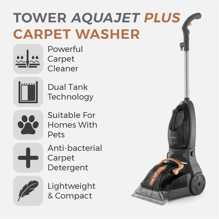 Tower T548003 TCW5 Aqua Jet Plus Carpet Washer  - 875343