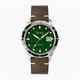 Accurist Gents Dive Watch with Leather Strap - Green