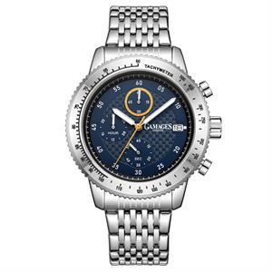 Gamages Of London Ltd Ed Duke Mecha Quartz Watch With Stainless Steel Bracelet   - 893703