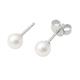 7mm Freshwater Pearl 'Melora' Earrings (Gold Vermeil or Platinum Plated) - 899806