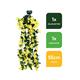 Gardenwize Solar Hanging Primrose Flower with 30 LED Lights - Twin Pack - 906485