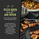 Tower Elite Vortx 18L Digital Control Pizza Oven - 911996