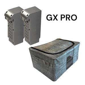 RDM GX Pro Extra Battery WOW Bundle - 2 x Batteries and 1 x 22L Folding Storage Box - 916566