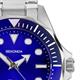 Sekonda Gents Sports Watch with Stainless Steel Bracelet - Blue