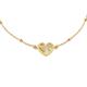 Faith & Brown 9K Gold 'Luce' Adjustable Heart Bracelet 7-7.5" - Bracelet