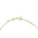 Faith & Brown 9K Gold 'Luce' Adjustable Heart Bracelet 7-7.5" - 943959