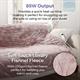 Carmen Fleece Luxury Heated Throw and Over Blanket 160cm x 130cm - 946307