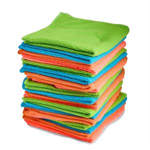Greener Cleaner 20 x Microfibre Cloths with Complimentary Between the Gaps Mini Brushes - 954074