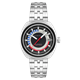 Cadola Gents Giulia Automatic Countdown Watch with Stainless Steel Bracelet - Black