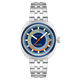 Cadola Gents Giulia Automatic Countdown Watch with Stainless Steel Bracelet - Blue