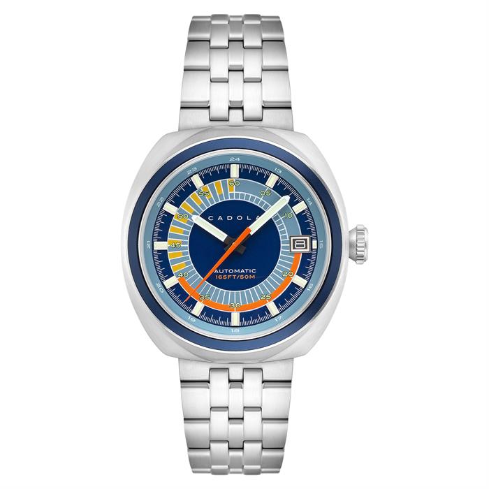 Cadola Gents Giulia Automatic Countdown Watch with Stainless Steel Bracelet - 975279