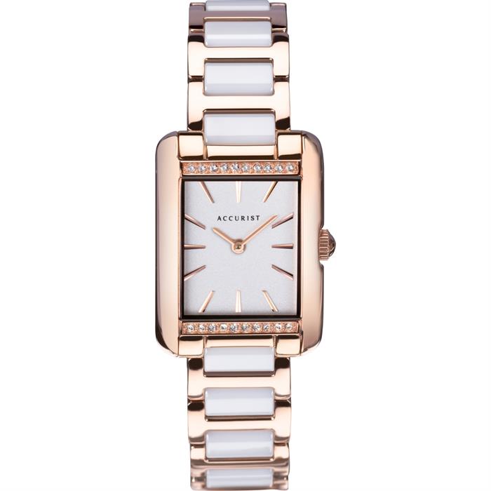 Accurist Ladies Ceramic Watch. - 976036