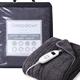 Sleepdown Luxury Teddy Fleece Heated Throw with 10 Heat Settings - Charcoal