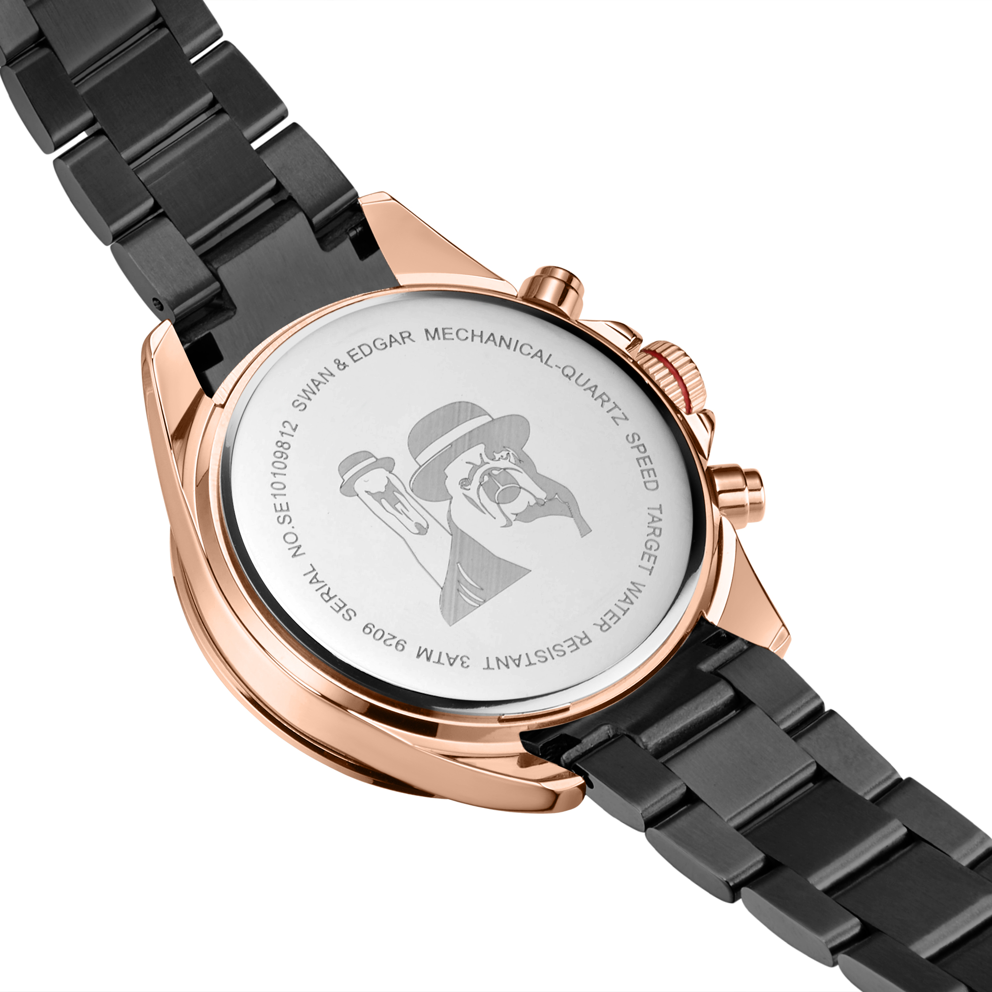 Swan Edgar Limited Edition Speed Target Mecha Quartz Watch with Stainless  Steel Bracelet